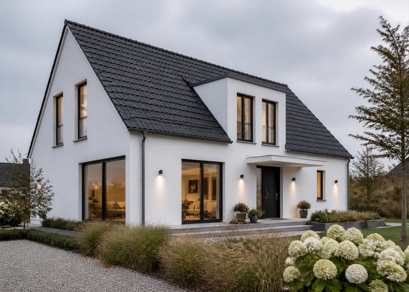 Familienhaus mit Satteldach